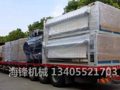 老用戶采購的整套洗衣房設備成功